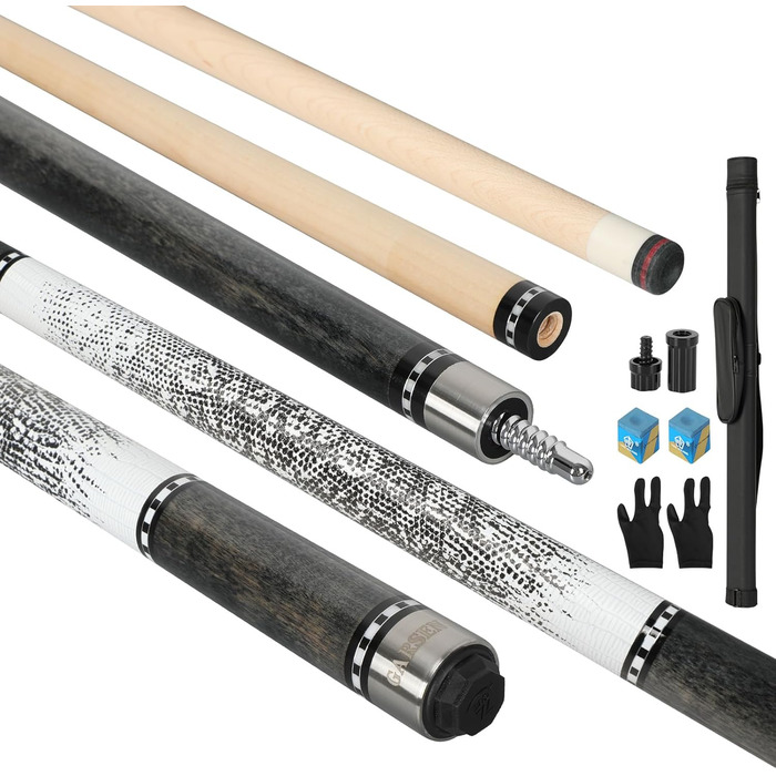 Більярдний кий GARSEN, 147,3 см, 4 шт., Ahorngrau (клен сірий)