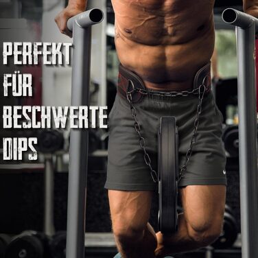 Пояс для віджимань EVO Fitness, міцний, регульована ланцюг, пояс для важкої атлетики, підтримка спини, пояс для підтягувань, чоловічий/жіночий, бодібілдинг, пауерліфтинг, чорний