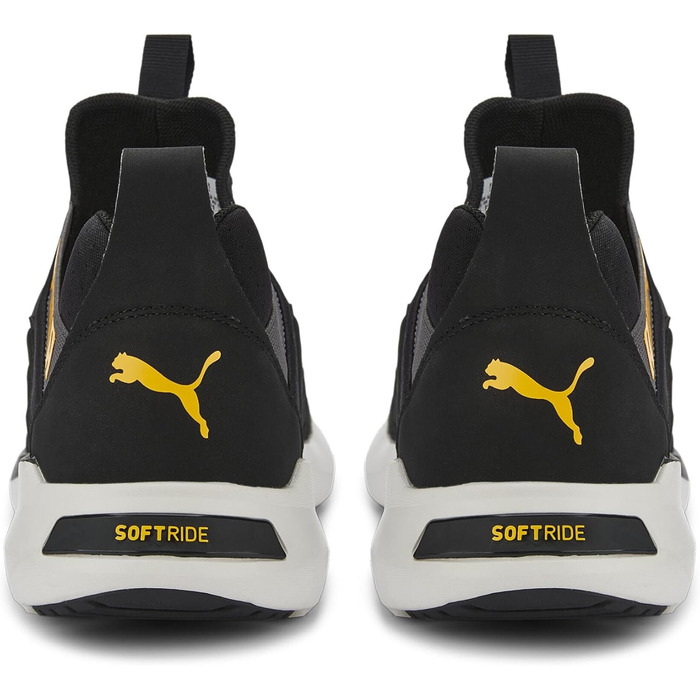 Кросівки Puma Softride Enzo NXT для чоловіків, чорно-сонячний струмінь, 42 EU