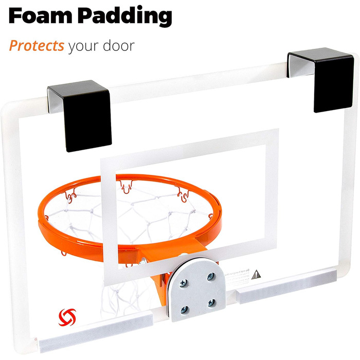 Баскетбольне кільце Tekk Monster Jam Mini 12x18 дюймів для вулиці та дому