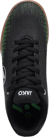 Дитячі спортивні зальні черевики JAKO J-SI Skill, унісекс, 33 EU, неоновий зелений/чорний