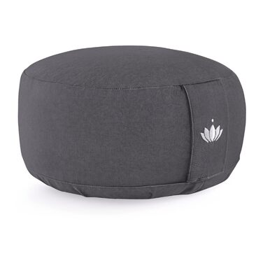Медитаційне подушечка Lotuscrafts для йоги, 15 см, дinkelspelz, бавовна, GOTS-сертифікат
