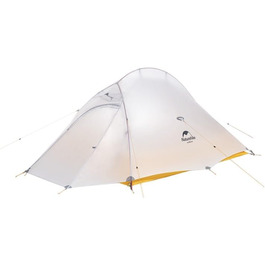 Намет Naturehike Cloud Up 2 - ультралегкий намет для кемпінгу на 2 особи, 3-4 сезон, водонепроникний, Kumquat Yellow 10D