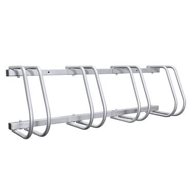 Підставка для велосипедів на 6 велосипедів, металева, оцинкована, 2 шт.