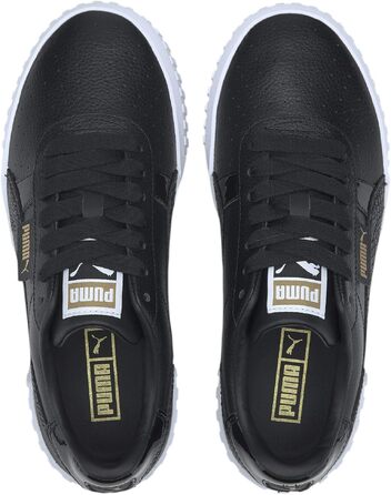 Жіночі кросівки PUMA Cali (37 EU, колір Puma Black Gold) — стильні шкіряні кеди