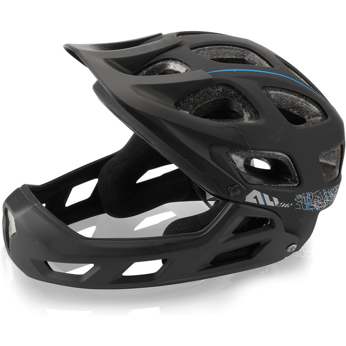 Шолом XLC BH-F05 All MTN Full Face, чорний, для гірського велосипеда