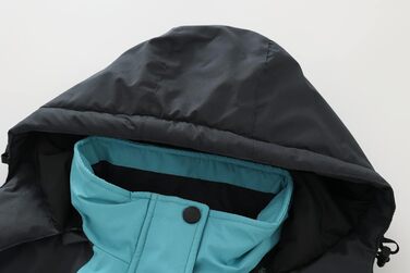 Жіноча водонепроникна куртка-дощовик Spmor, легка, вітрозахисна, з капюшоном, світло-блакитна