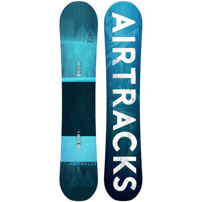 Чоловіча сноуборд-дошка Airtracks Blue Drifter Hybrid Rocker, широка, 150 см