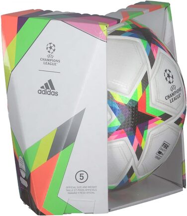 Футбольний м'яч Adidas Performance HE3777, розмір 5, білий, унісекс