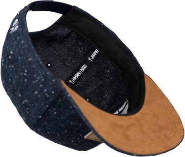 Унісекс бейсболка Jumping Bird антрацитового кольору, регульована кепка-снэпбек із вовни для прогулянок та спорту