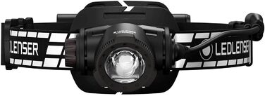 Ліхтар налобний LED Ledlenser H7R Signature, 1000 люмен, акумуляторний, водонепроникний IP67, регульований, з постійним світлом, дальність 250м, USB-кабель