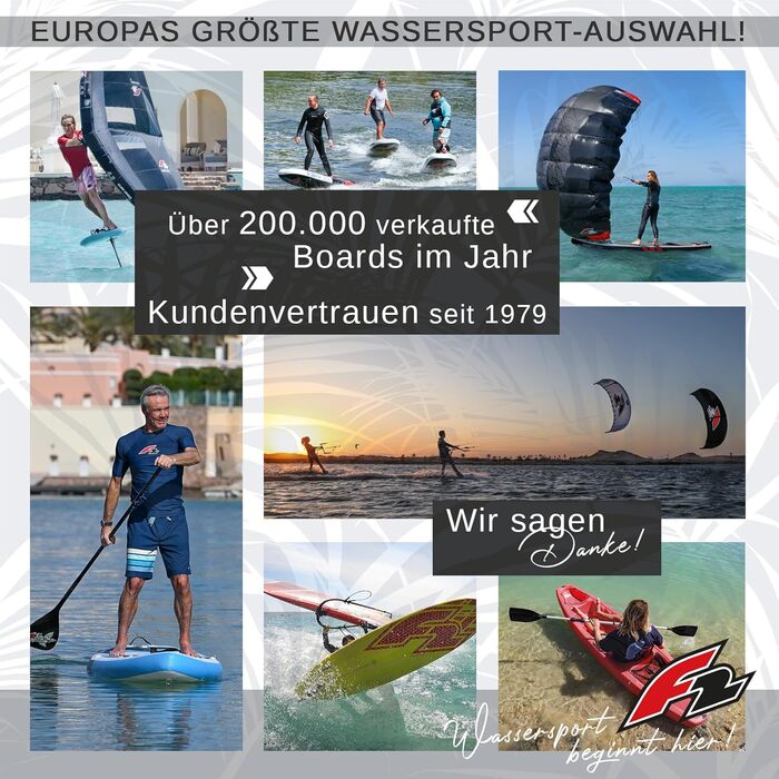 SUP дошка F2 Strato Limited Edition 2024 (12'5'' / 11'5'') – вибір розміру, блакитний колір