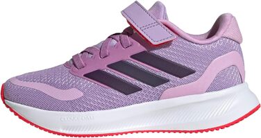 Дитячі кросівки adidas RUNFALCON 5 для хлопчиків та дівчаток, кольори Powder Plum/Aurora Plum/Lucid Red, розмір 28 1/2 EU