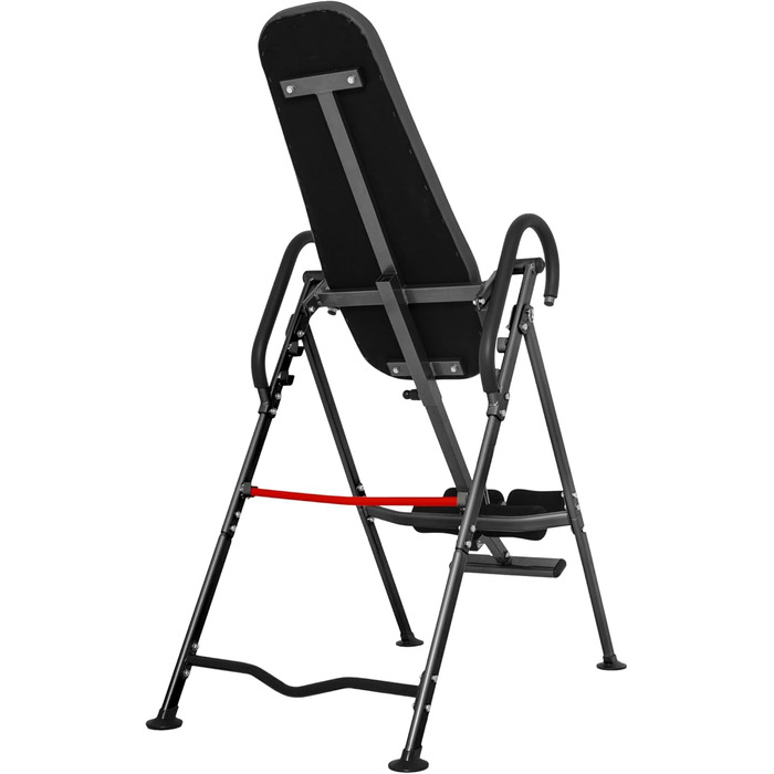 Стіл для інверсії GORILLA SPORTS®, вертикальна інверсія 180°, складаний, регульований, до 110 кг – інверсійний тренажер для спини та хребта