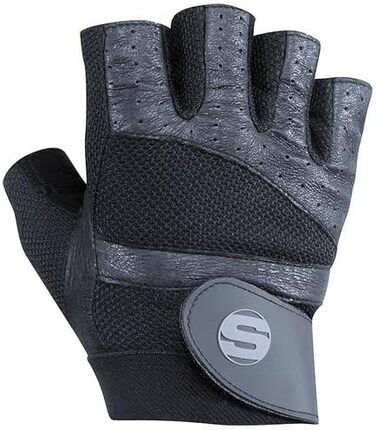 Сріблясті фітнес рукавички Silverton PRO Plus для чоловіків і жінок, регульована застібка на зап’ясті, шкіряні вставки, подвійний шов, спортивні тренувальні рукавички