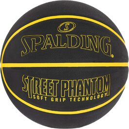 Баскетбольний м’яч Spalding Street Phantom 29.5'', вуличний, чорний