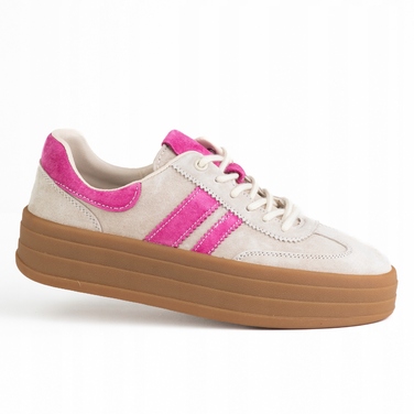 Жіноче спортивне взуття Goodin GD-XF-209-BEIGE-FUXIA, розмір 39