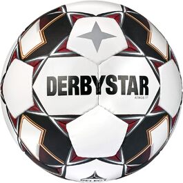 Футбольний м'яч Derbystar Atmos TT, розмір 5, біло-чорний