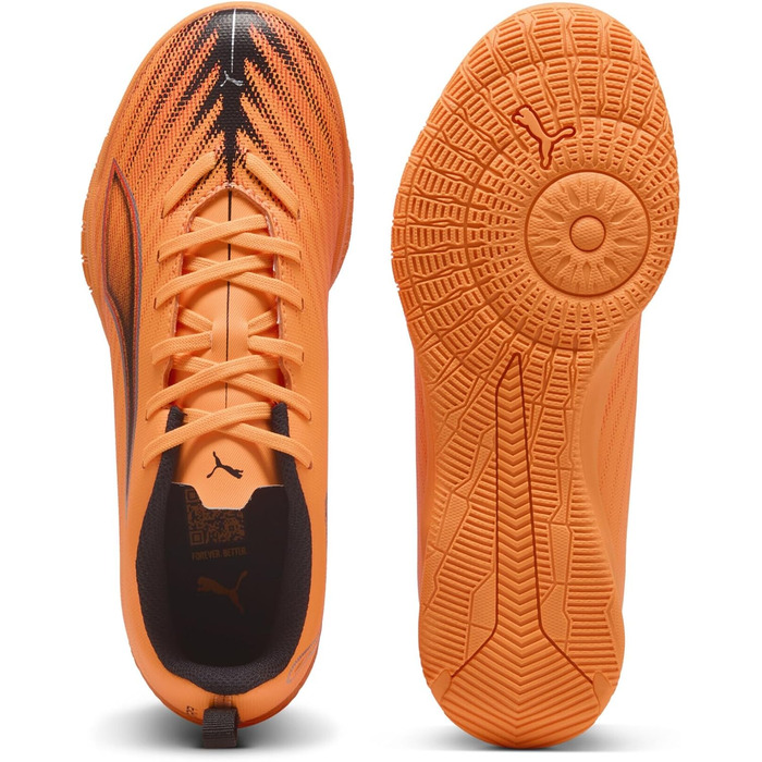 Дитячі футбольні бутси PUMA Ultra 6 Play It Jr (35 EU) - Чорний/Червоний