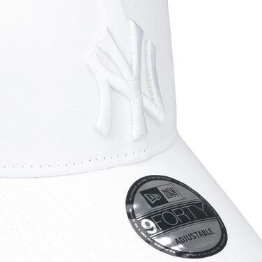 Кепка бейсболка New Era 9Forty Strapback New York Yankees, універсальний розмір, біла