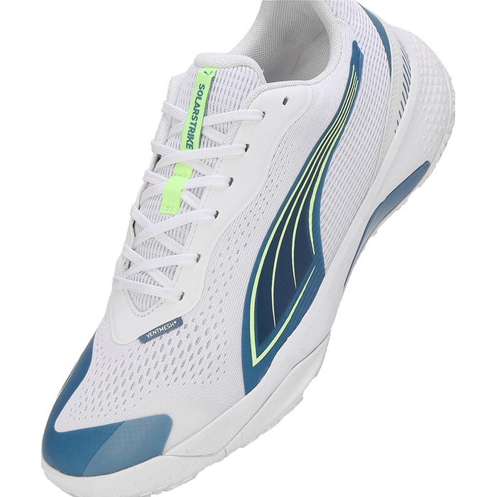 Кросівки PUMA Solarstrike III для залу (Indoor Court) - 47 EU, білий/синій