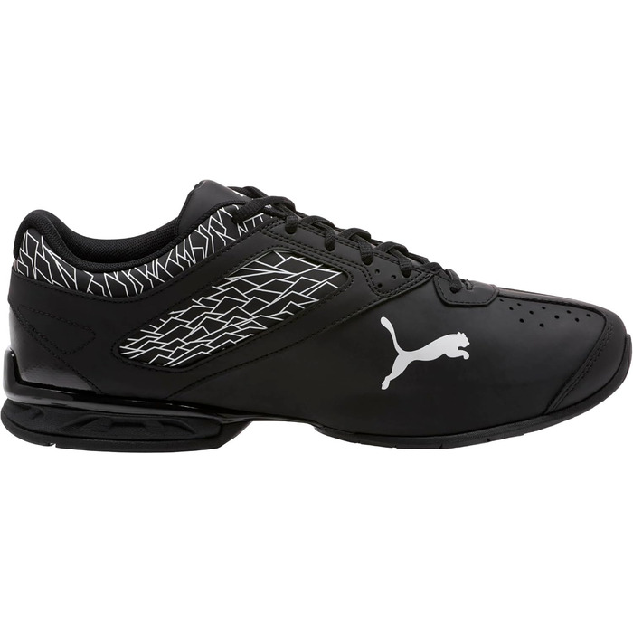 Кросівки чоловічі PUMA Tazon 6 Fraktur, чорні, розмір 40.5 EU (широка колодка)