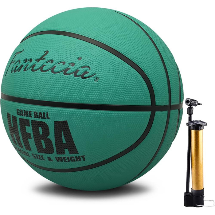 Баскетбольний м'яч Fantecia розмір 7, гумовий, для залу та вулиці