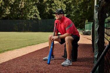 Біта Mizuno Pro Fungo Maple Hybrid 94 см (Королівський синій) для інфілду та аутфілду з глянцевим покриттям