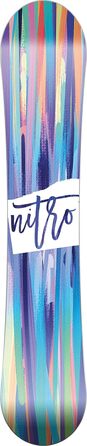 Жіночий сноуборд Nitro Lectra Brush 2024, 142 см, мультиколор