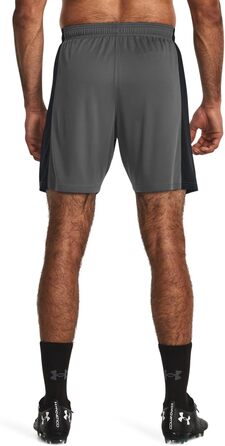 Чоловічі спортивні шорти Under Armour Challenger Knit, чорні (Black L Castlerock / White)