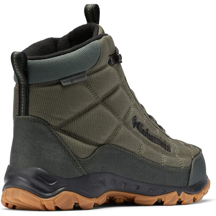 Чоловічі зимові черевики Columbia Firecamp Boot Snow (45 EU, Stone Green Black)