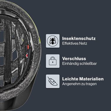 Шолом uvex i-vo 3D: Легкий універсальний шолом для жінок та чоловіків, індивідуальне регулювання розміру, розширюваний світлодіодним ліхтарем Gen 2, неоново-жовтий, 56-60 см
