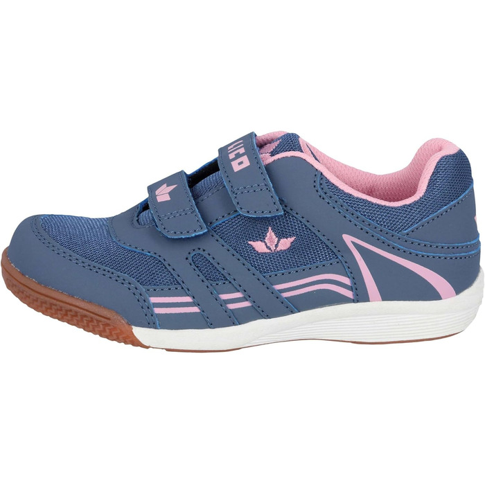 Дитячі спортивні кросівки Lico VMultisport для залу (32 EU, сірий, рожевий)