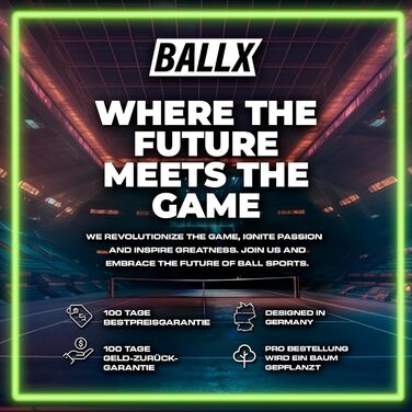 Настільна тенісна ракетка BallX Pro Carbon, 7 шарів, 2,0 мм губка, двостороннє 5-зіркове покриття (чорне і зелене), чохол, AeroSpin 6000 Carbon