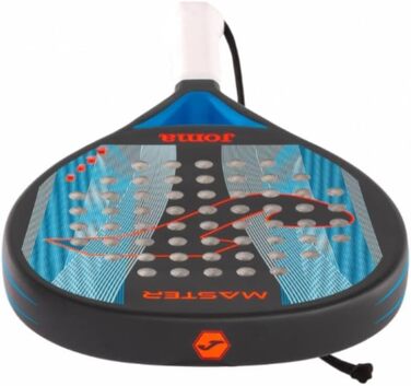 Падель ракетка Joma Master, професійна, карбон 1K, 360-380 г, крапля, синя