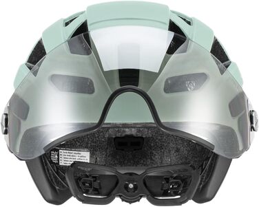 Велошолом uvex Finale Visor з візором та LED-світлом для міста, унісекс