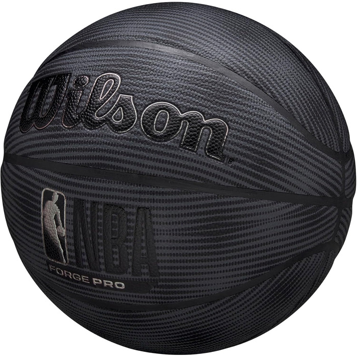Баскетбольний м'яч Wilson NBA Forge Pro для залу та вулиці, розміри 6 і 7