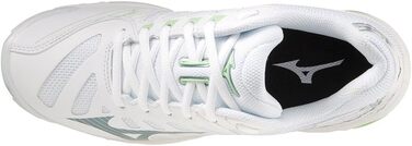 Волейбольне взуття Mizuno Wave Voltage Unisex, білий колір, розмір 37 EU, модель Clearwater Tennisbal
