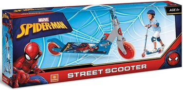 Дитячий алюмінієвий самокат Mondo Toys SPIDERMAN з регульованим кермом, 2 колеса