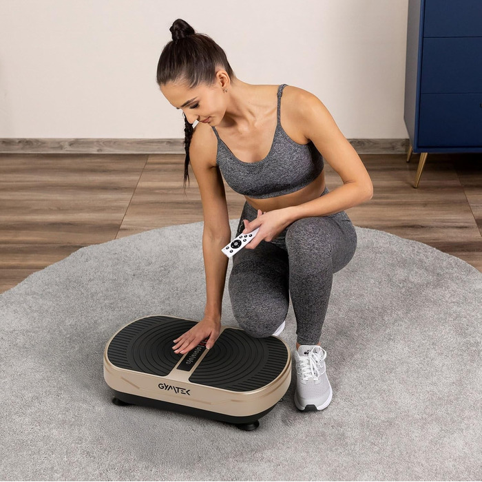 Платформа вібраційна Gymtek Gold XP300 для дому – 99 рівнів, 5 програм, Touchscreen. Для схуднення, спалювання жиру та нарощування м'язів.