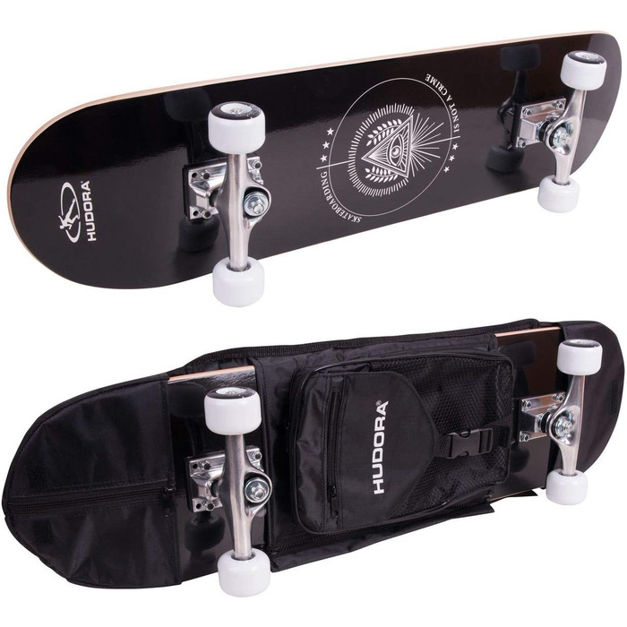Скейтборд HUDORA Columbia Heights ABEC 3 з рюкзаком