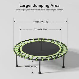 колір: зелений, 101,6 см, без поручнів.