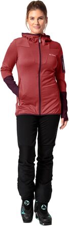 Жіноча флісова куртка VAUDE Monviso Fleece Jacket II, колір brick (цегляний), розмір 36