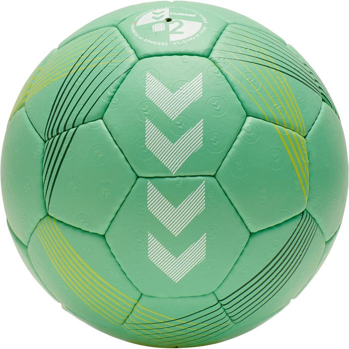Гандбольний м'яч hummel Elite для дорослих, розмір 3, зелено-жовтий