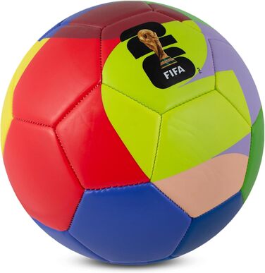 Офіційний ліцензований футбольний м'яч Hy-Pro FWC26 5 розміру для тренувань – дизайн ЧС-2026 Unity, багатокольоровий, подарунок для хлопчиків