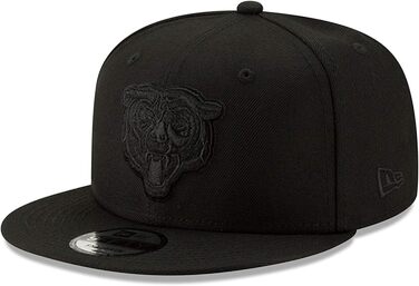 Кепка New Era NFL 9FIFTY Snapback Chicago Bears чорна, універсальний розмір