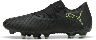 Бутси футбольні PUMA Future 8 Match Low Fg/Ag, 47 EU, Puma Black/Fizzy Light Green, для гри на траві та штучному покритті