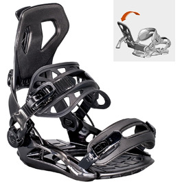 Кріплення для сноуборду Airtracks Master Pro ME FASTEC™ System - Чорний колір - Розміри M, L, XL