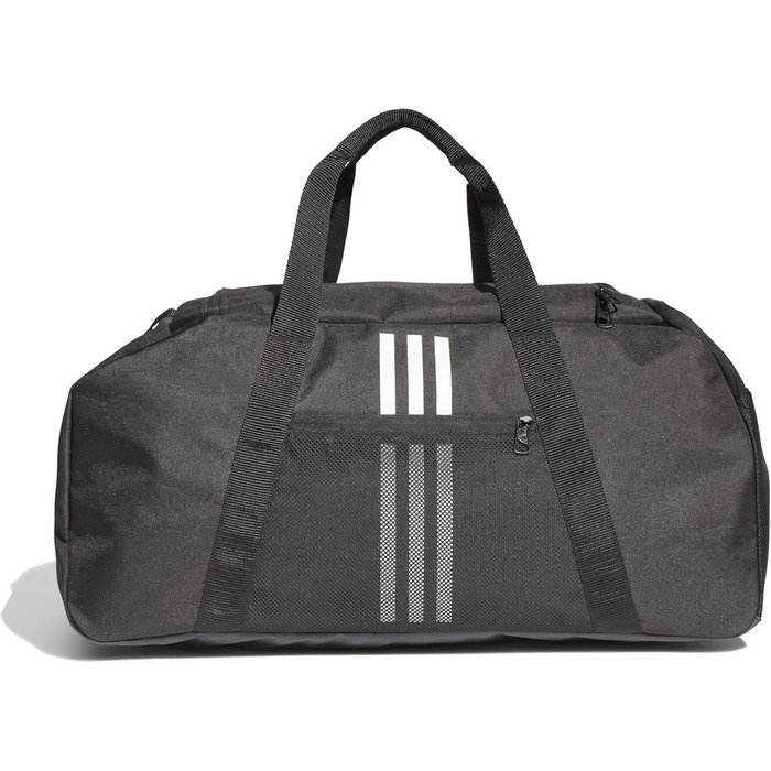 Сумка-дуфел adidas Tiro Primegreen середня, чорна/біла, M