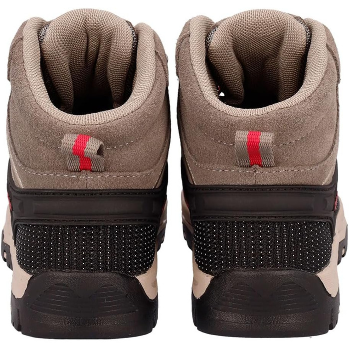 CMP Rigel Mid - Трекінгове взуття для дітей, водонепроникне, 32 EU, кольори Deserto/Carminio